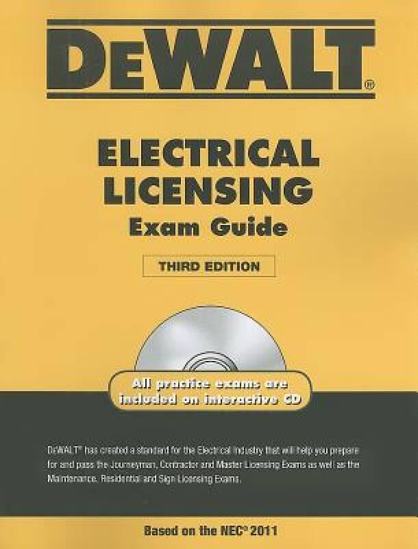 Dewalt Electrical Licensing Exam Guide [With CDROM]