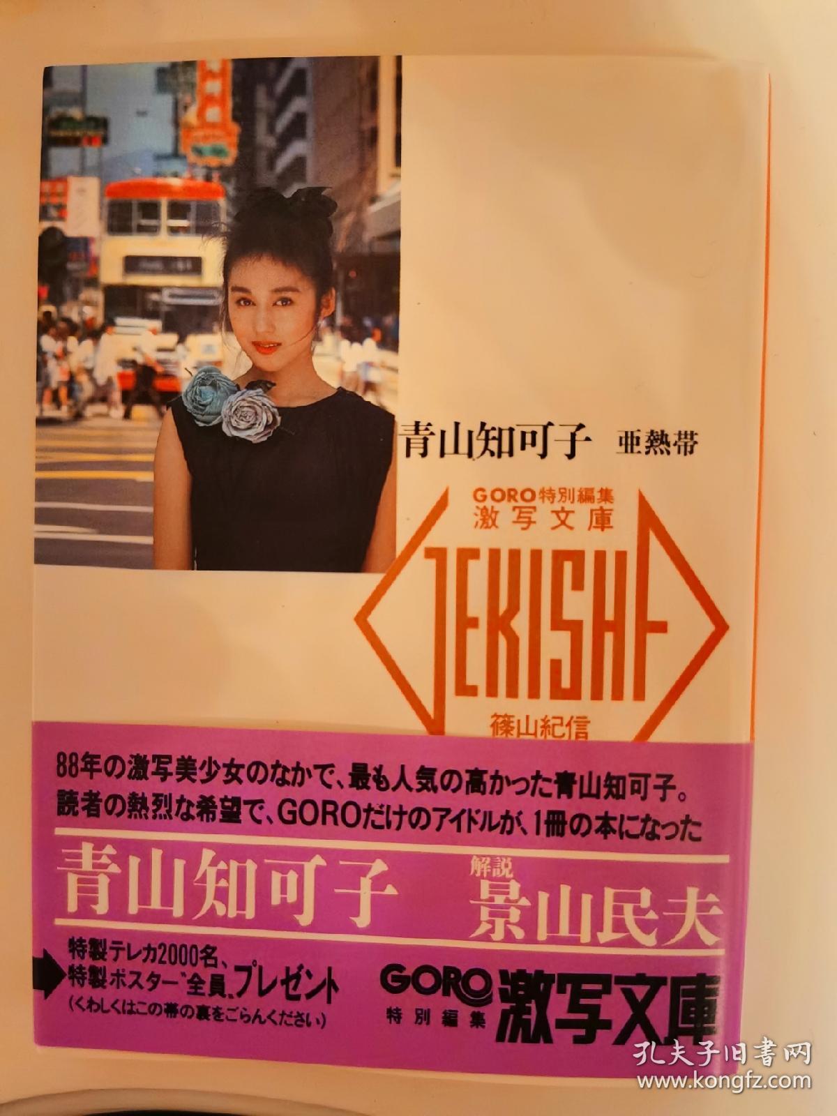 现货 青山知可子写真集画册亚热带品相跟全新一样 一版一印 带书腰 孔夫子旧书网