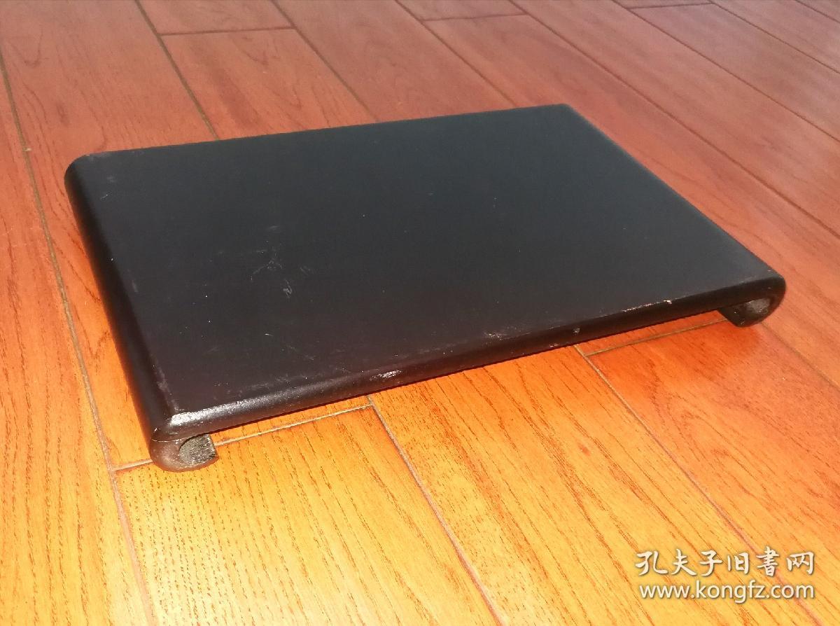 日本精品文房花道具檀木巻卓飾台盆栽台花台 尺寸 36x22 5x3 5 Cm 孔夫子旧书网