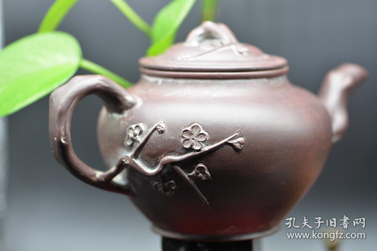 民国制壶名家傅红仙制梅花紫砂壶十品