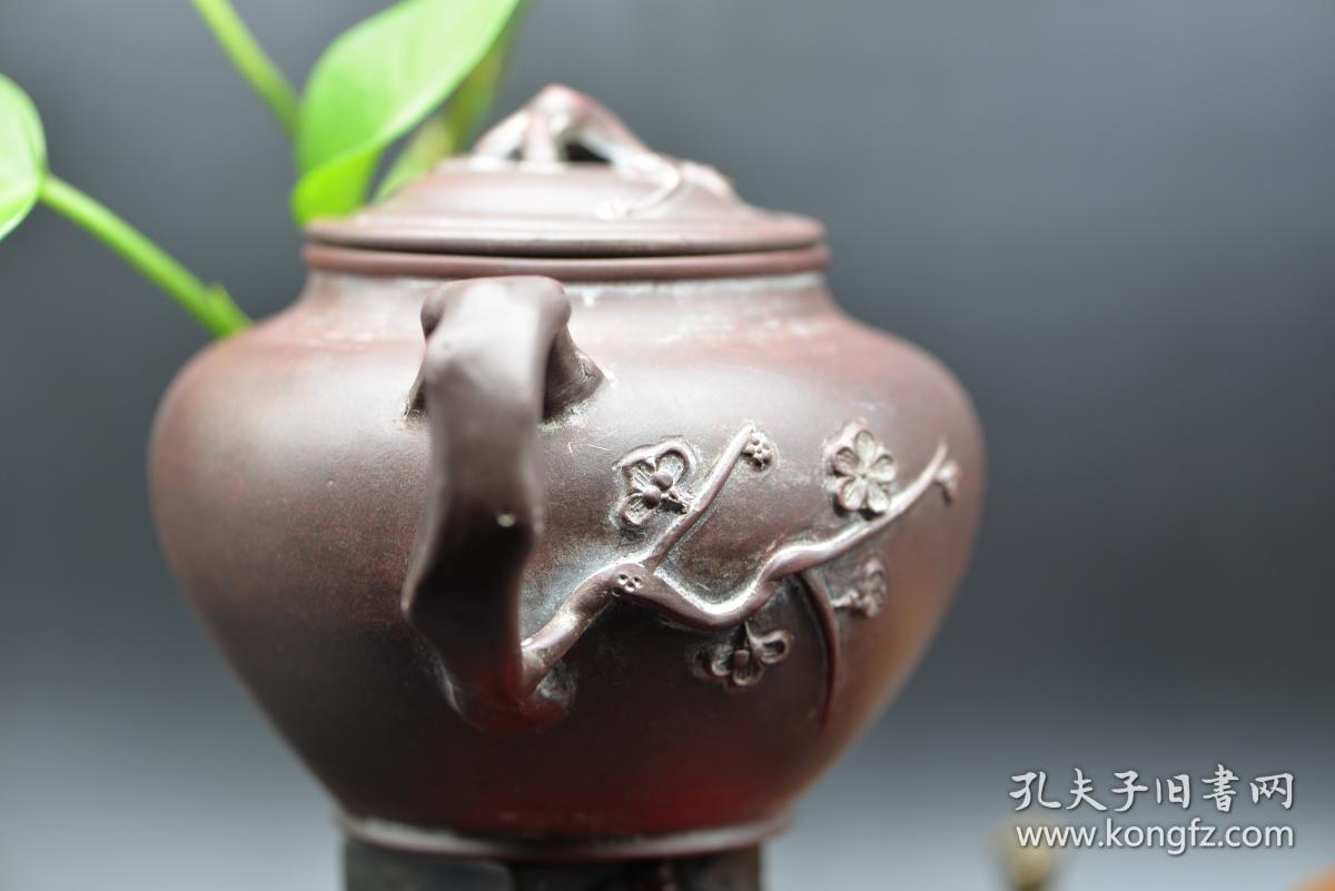 民国制壶名家傅红仙制梅花紫砂壶十品