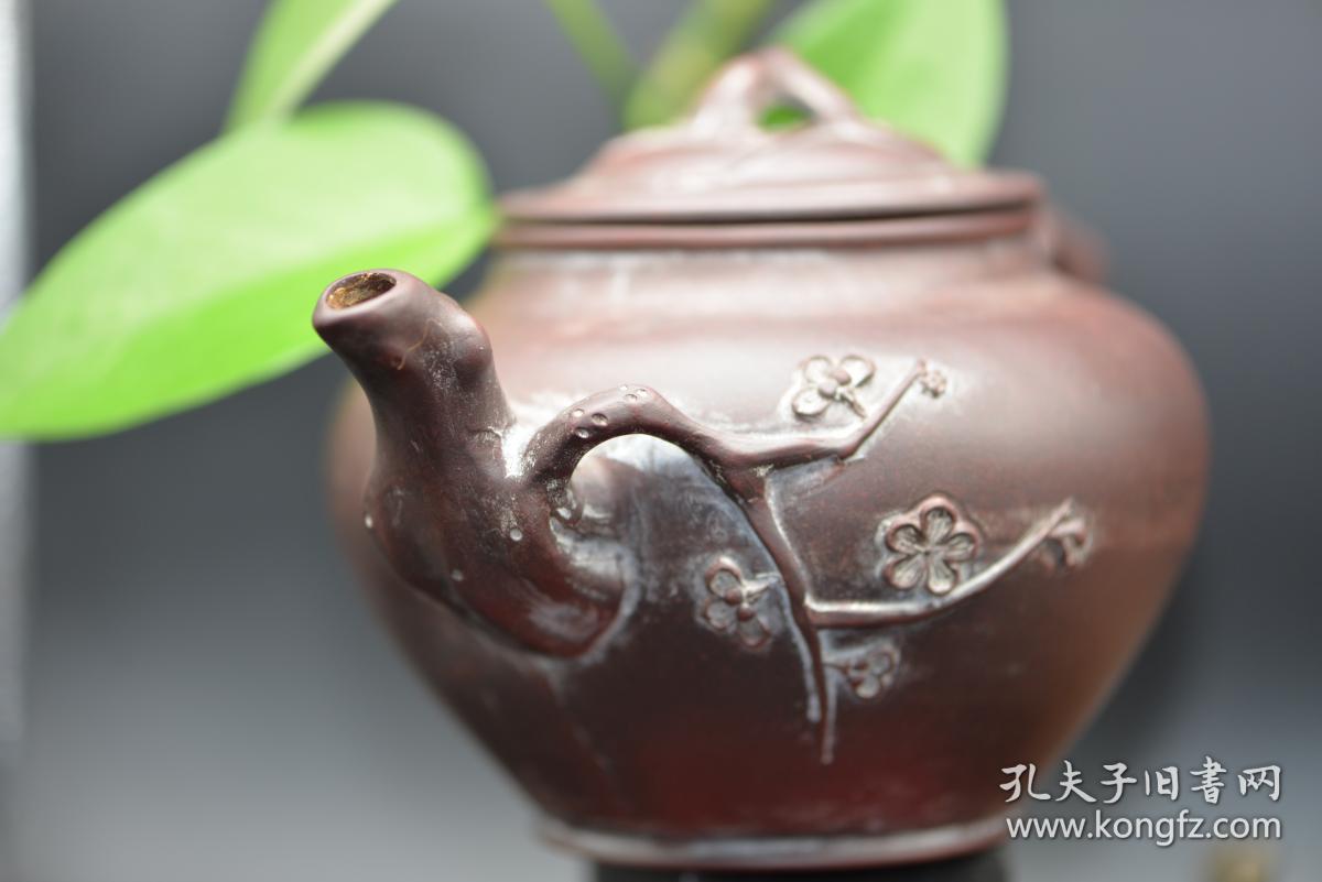 民国制壶名家傅红仙制梅花紫砂壶十品