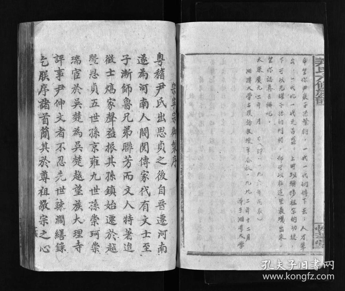 尹氏族谱 [各房分卷,共176卷]复印件