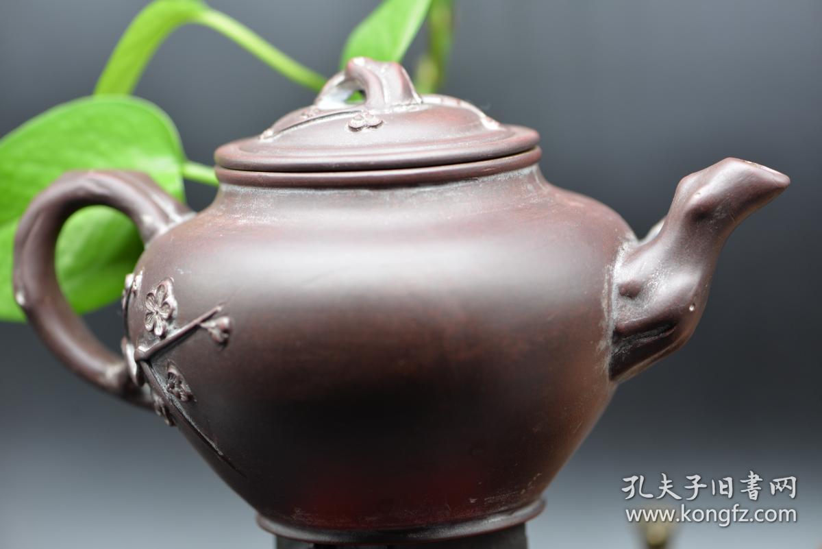 民国制壶名家傅红仙制梅花紫砂壶十品