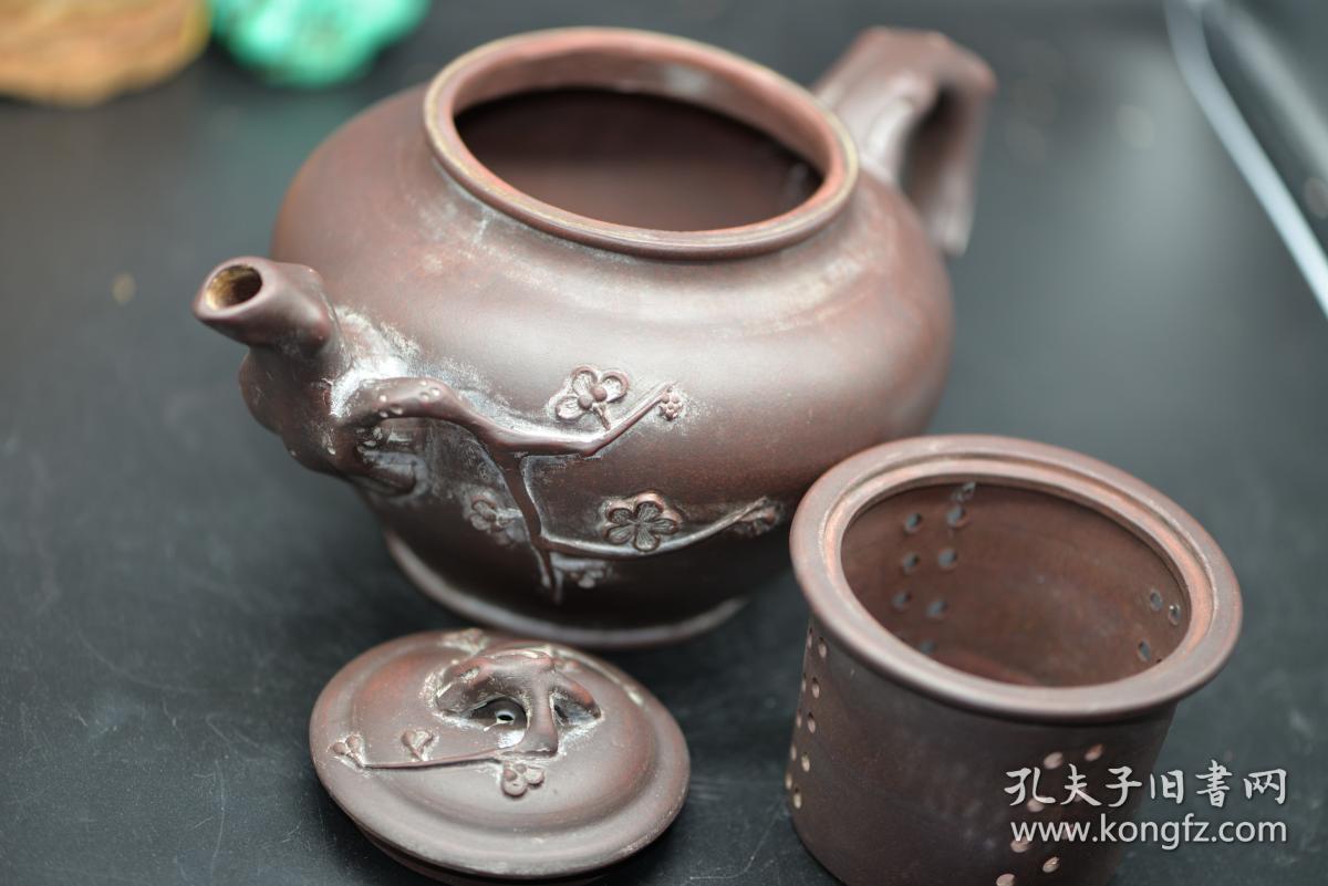 民国制壶名家傅红仙制梅花紫砂壶十品