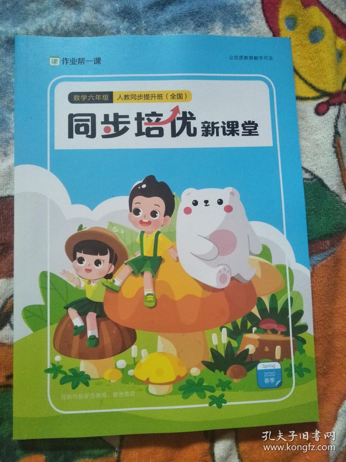 作业帮一课数学六年级人教同步提升班全国同步培优新课堂2020春季