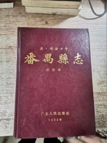 《清同治十年番禺县志点注本》