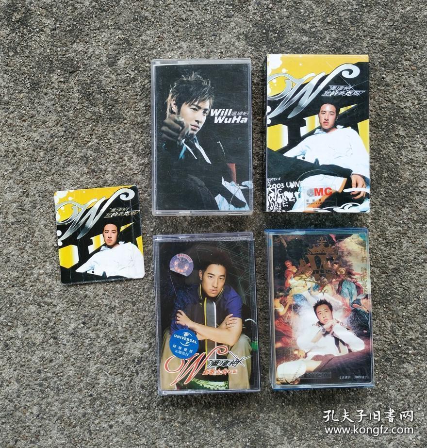 4盒老磁带 潘玮柏壁虎漫步 will wuha 我的麦克风