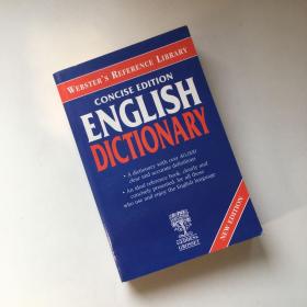 Websters REFERENCE LIBRARY Concise English Dictionary 英文原版