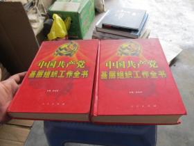中国共产党基层组织工作全书上下册   品好如图  货号8-6