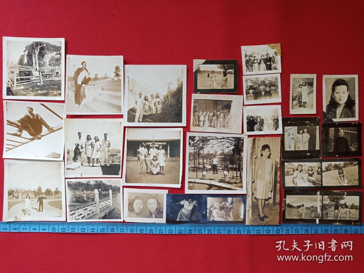 原况散页老相册发布第71---约三十至五十年代南洋华侨或港胞家庭私藏