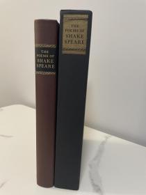 The Poems of Shakespeare《莎士比亚诗集》limited editions club 1967年出版 布面精装 会员限量1500套 编号 1243 著名板画家 agnes miller parker 配图并亲笔签名