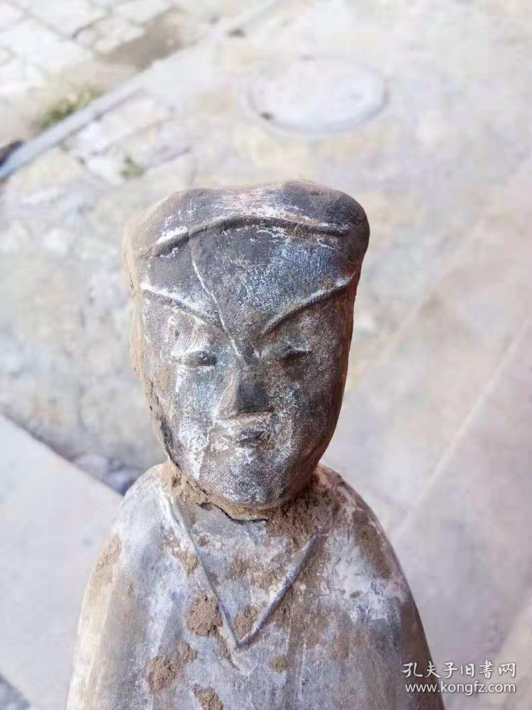 汉代陶人,高32厘米!三包汉,有裂!喜欢的来!