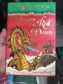 外语原版书：英文原著《Dragon of the Red dawn 》神奇树屋系列之梅林的任务-红色黎明之龙