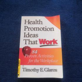 Health Promotion  Ideas That Work有效的健康促进思想