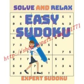 【进口原版】Solve Sudoku and Relax: Easy Sudoku Puzzle B...