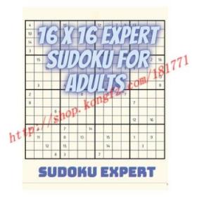 【进口原版】16 x 16 Expert Sudoku for Adults - Adults Su...