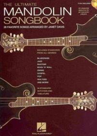 预订 The Ultimate Mandolin Songbook : 26 Favorite Songs 26首曼陀林歌曲，英文原版