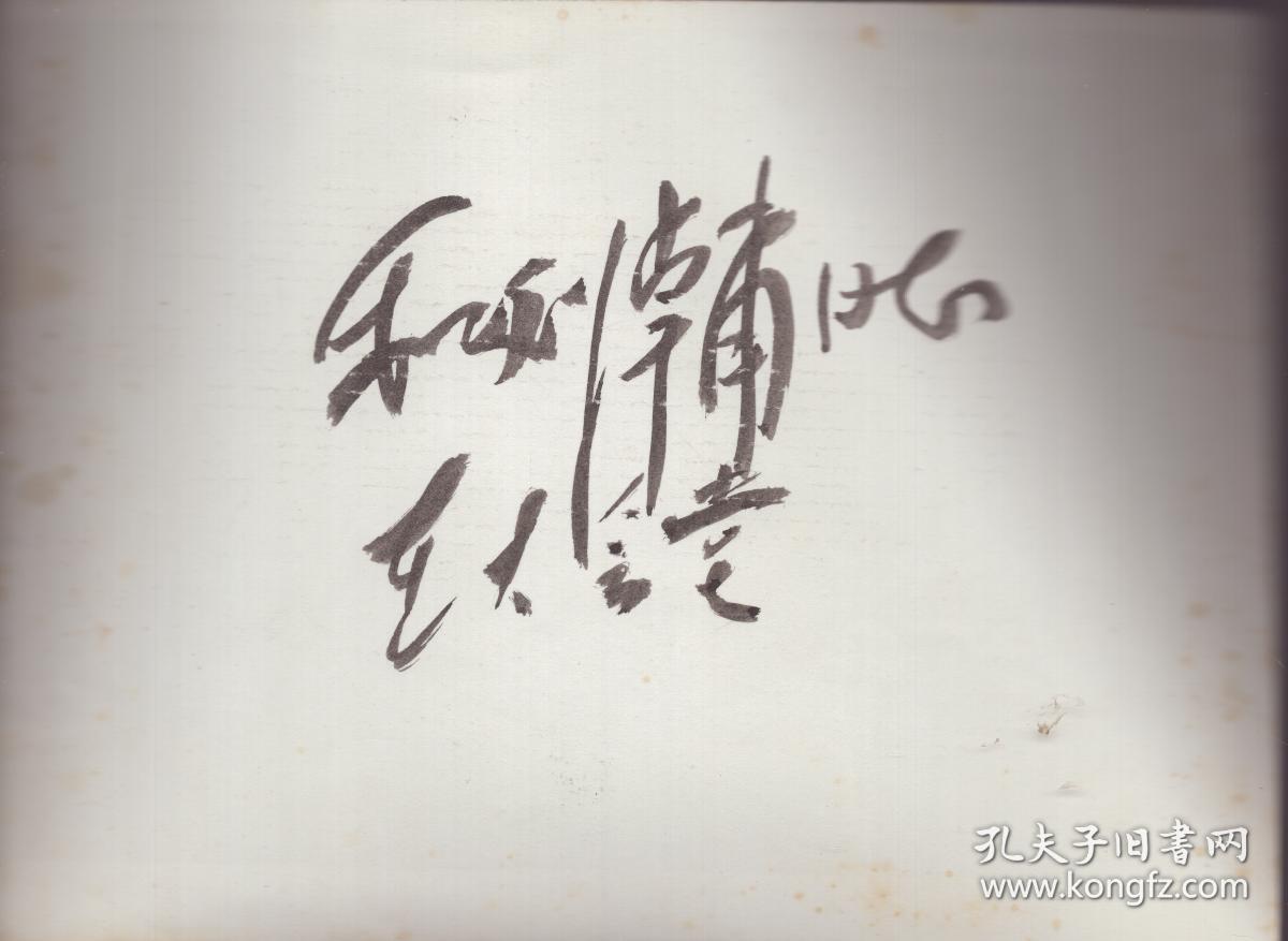 孙雨亭和刘卓甫在北京原版照片