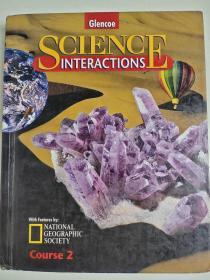 Science Interactions 科学互动 课程2 美国国家地理科学知识 精装超厚 英文版 学生用书