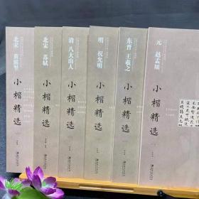 中国古代书家小楷精选  全六册
