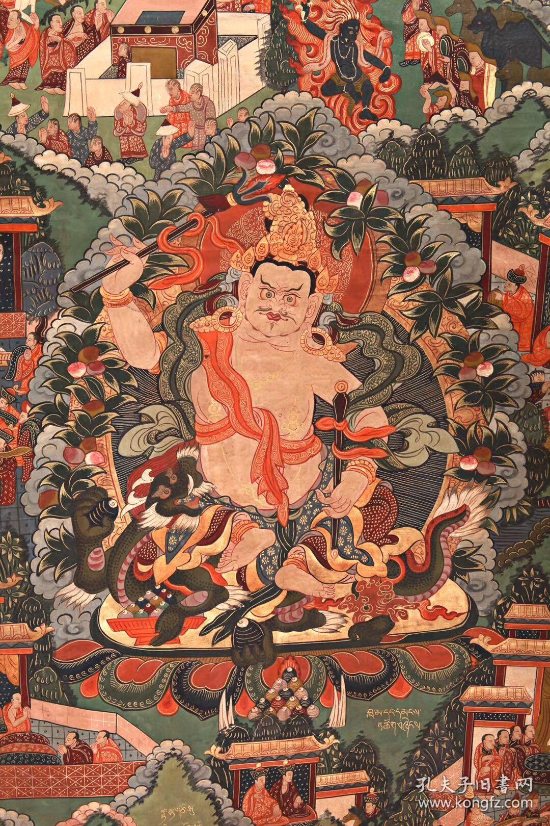 藏传佛教12财神图片