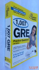 1 007 GRE Practice Questions  4th Edition (Graduate School Test Preparation) [平装]