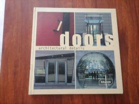 原版英文书：门的建筑详图（12开精装图册）（architectural details doors）