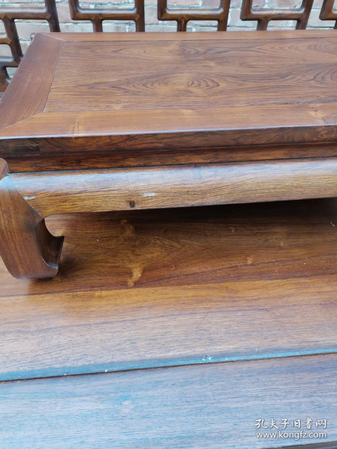 清代海南黄花梨罗汉床古董传世明清木器