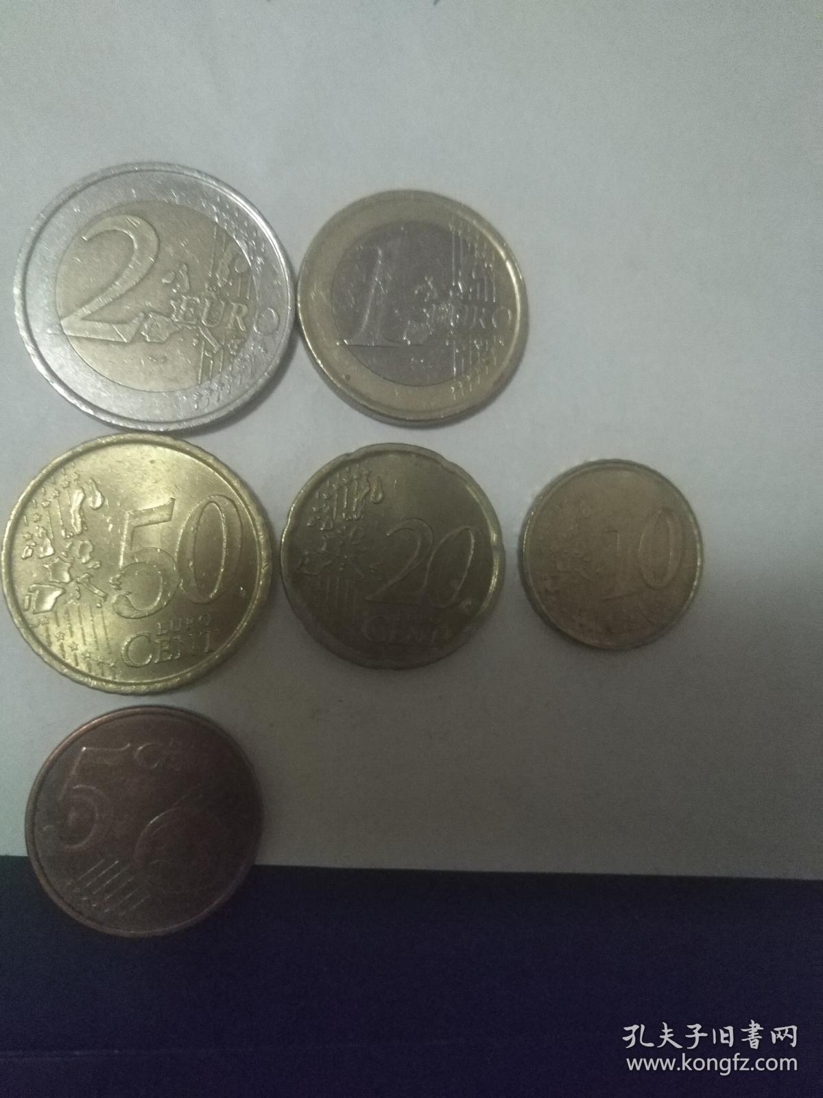 50欧分等于多少人民币图片