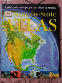 Dk state by state ATLAS（地图）英文原版