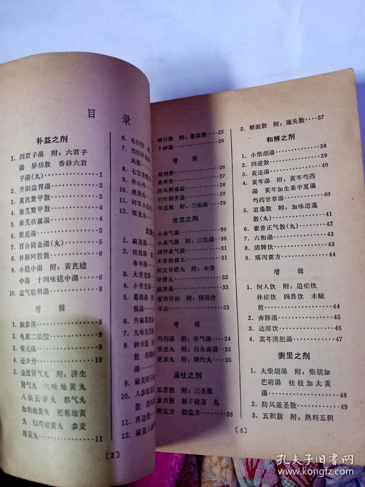 汤头歌诀白话解 (61年版 )