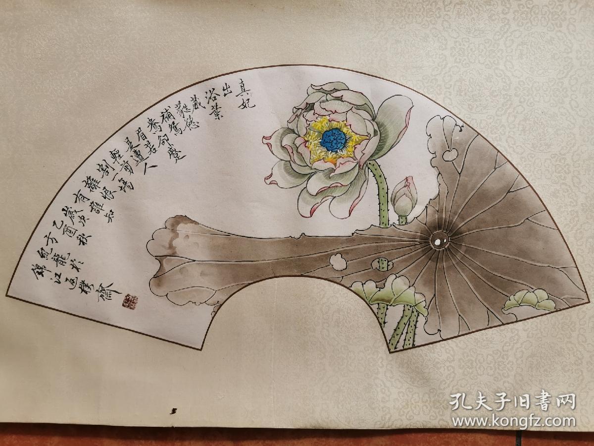 方纪龙扇形荷花