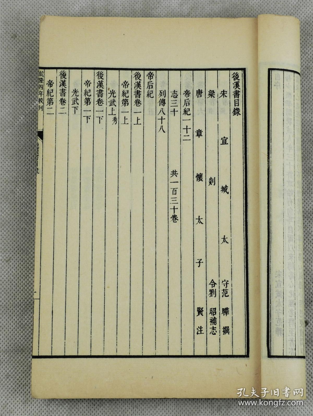 范晔(398-445年)撰,字蔚宗,(今河南省淅川县)人,南朝宋官员,史学家