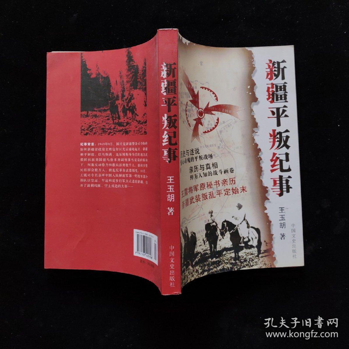 新疆平叛纪事 内页干净