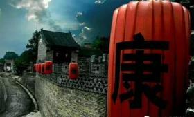 《留余匾》，悬挂于庄园主宅区一过厅内，为中华名匾之一，长1.65米，宽0.75米。造型犹如一面迎风招展的黄色旗帜，金底黑字。全匾共计174个字，除标题“留余”二字为篆书外，其余为字体流畅的行楷。该匾是同治年间进士翰林院编修牛瑄所题，做于1871年，已有100余年历史。该匾是康家训示家中子弟的家训匾，是儒家“财不可露尽，势不可使尽”中庸思想的集中体现，至今仍有一定的借鉴意义。