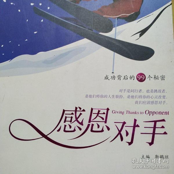 感恩 对手:成功背后的99个 秘密
