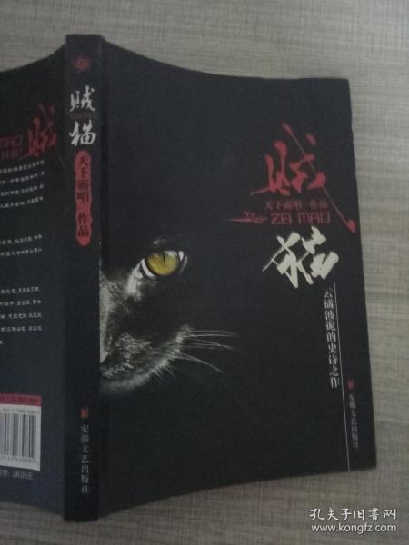 贼猫天下霸唱 著/ 安徽文艺出版社/ 2008-10/ 平装新古特价书店江西省萍乡市