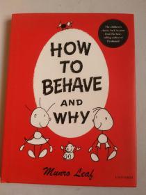 英文原版精装：How to Behave and Why