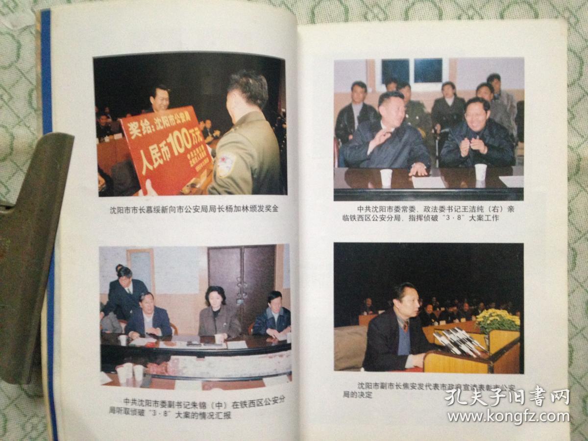 8"大案,"三八"大案(大32开插图本/2000年一版一