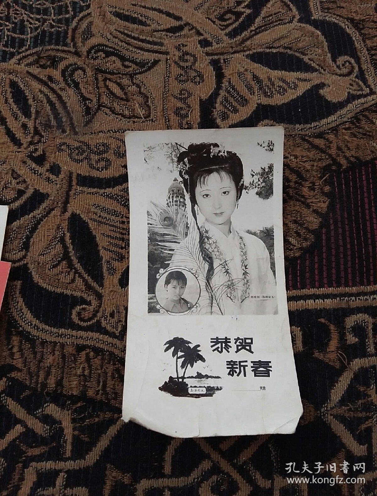 陈晓旭版林黛玉书签(品相如图请参图)