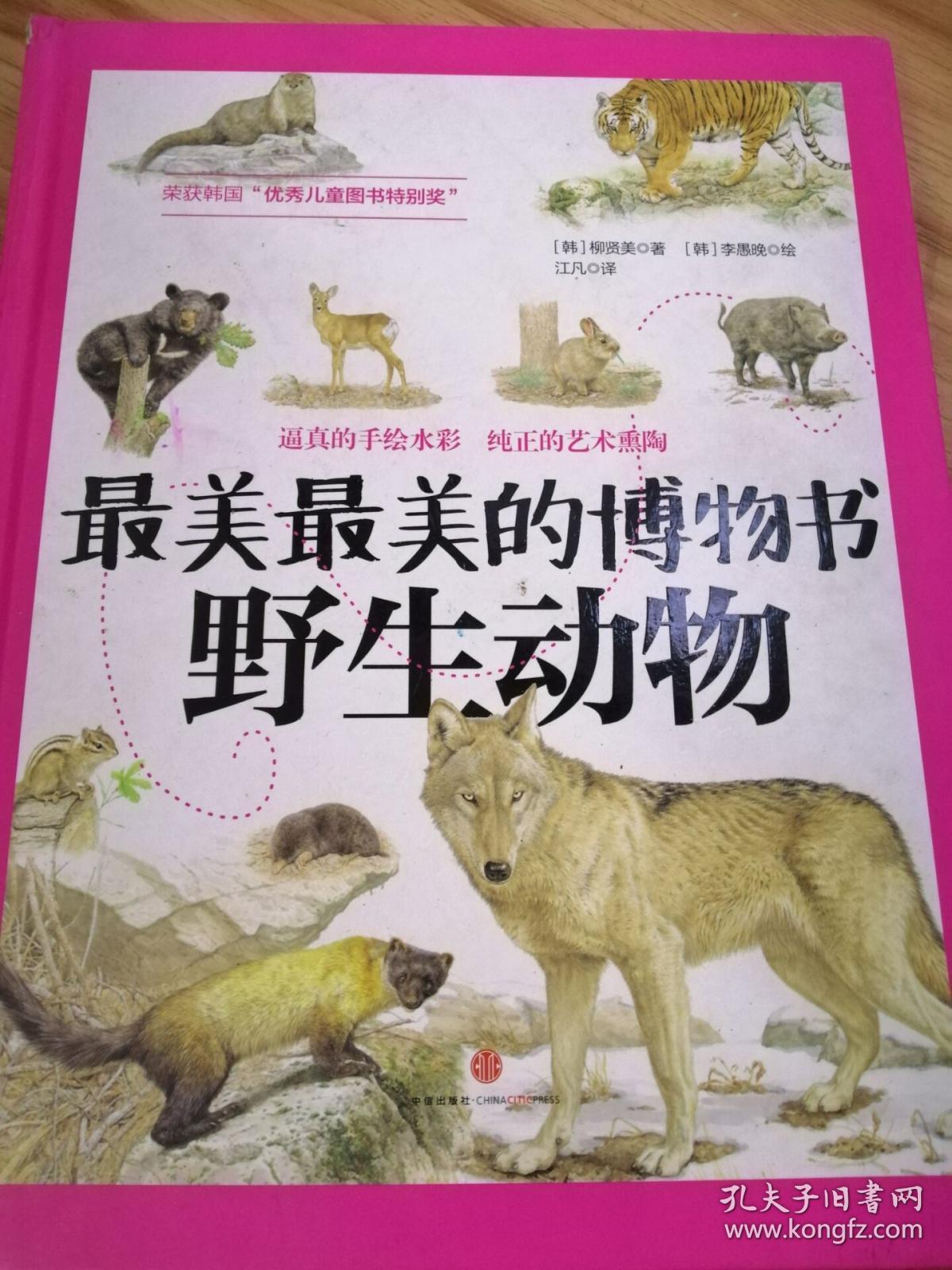 最美最美的博物书野生动物