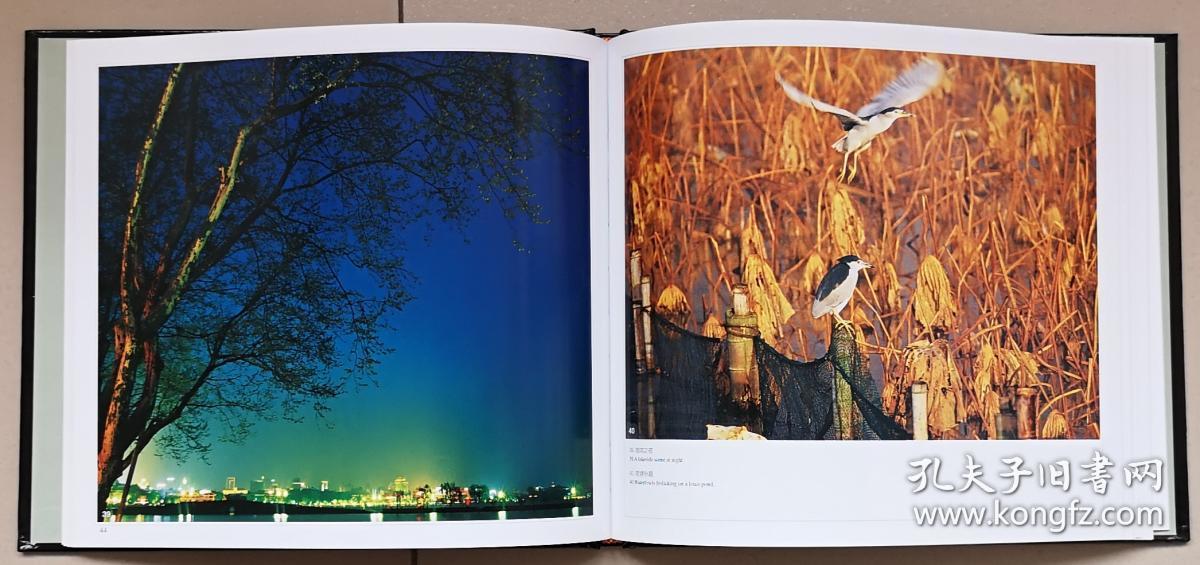 杭州西湖精装本郑义于广明摄影