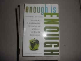 Enough Is Enough: Building a Sustainable Economy in a World of Finite Resources