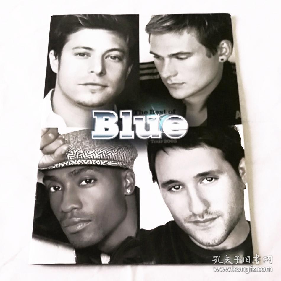 blue - the best of blue tour 2005 巡演场刊 蓝色组合