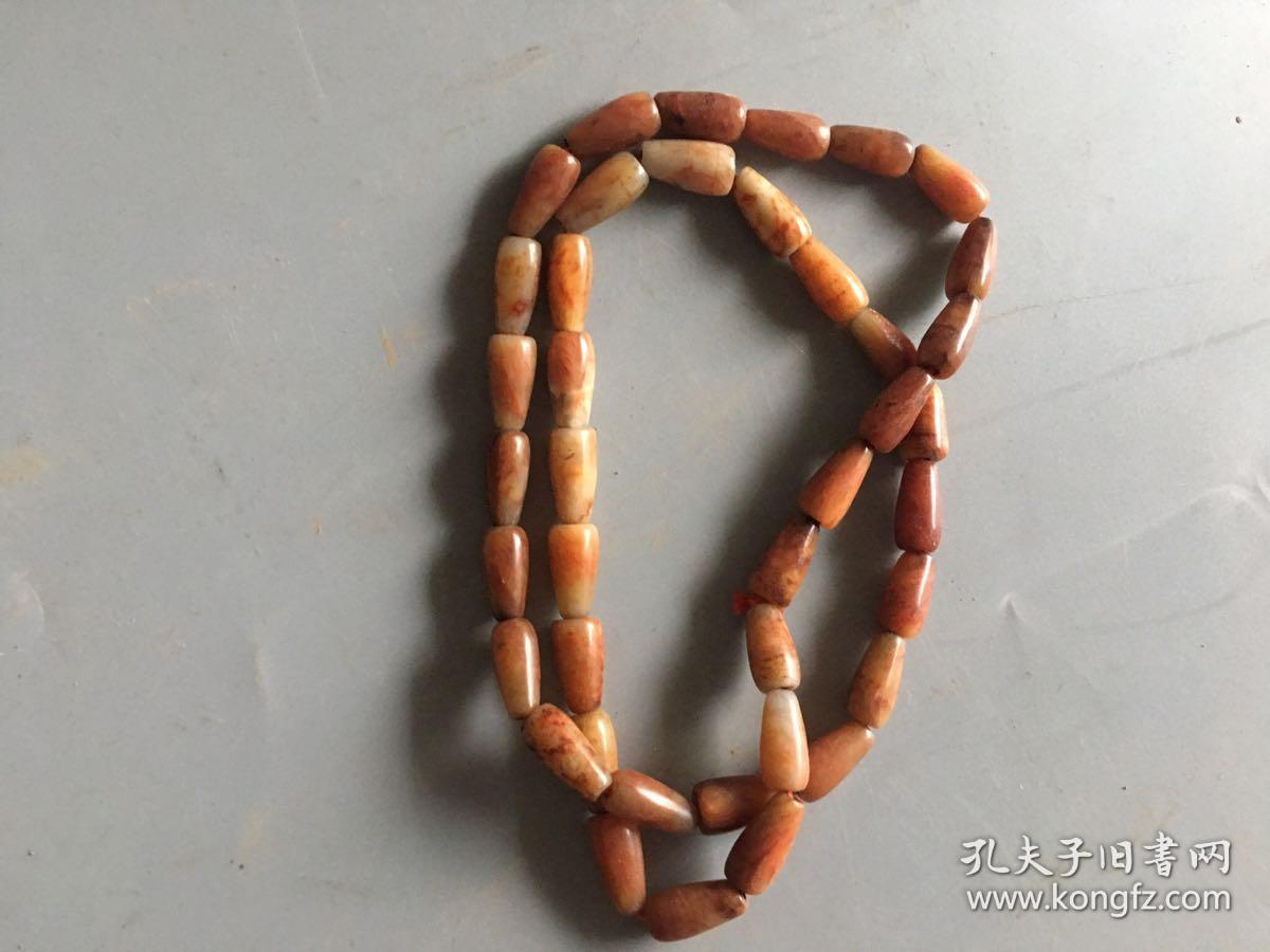 汉代和田玉项链