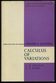 现货 Calculus of variations （Selected Russian publications in the mathematical sciences）  英文原版 精装 盖尔芬德 变分法 变分微积分