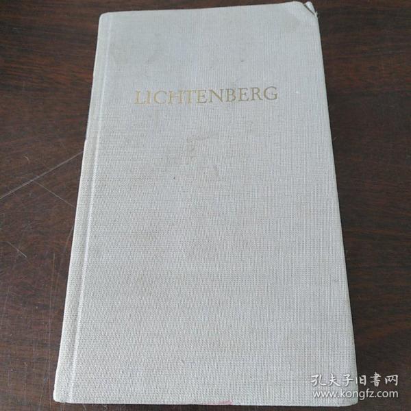 LICHTENBERG（德文原版）。