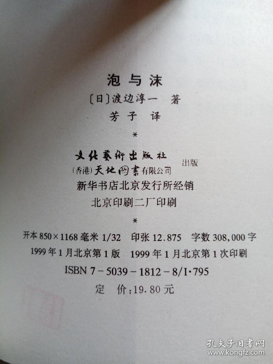 渡边淳一作品:泡与沫