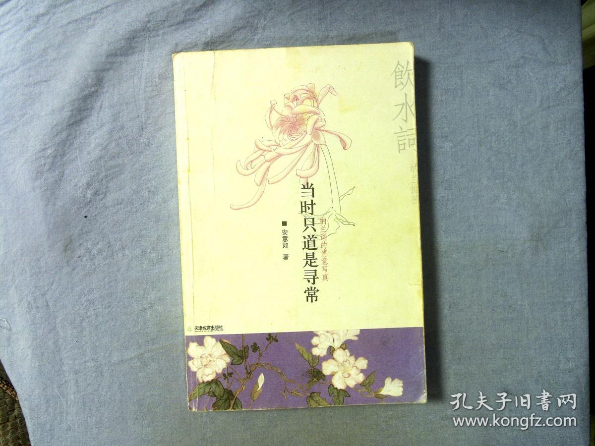 当时只道是寻常 安如意著